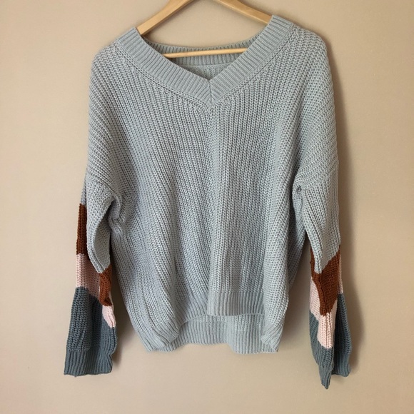 Gray oversized sweater - Picture 4 of 9